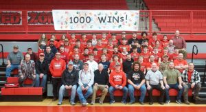 Vandals 1,000 win celebration