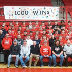 Vandals 1,000 win celebration